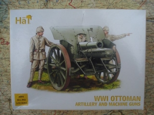 HäT8094 WWI OTTOMAN Artillery and Machine Guns